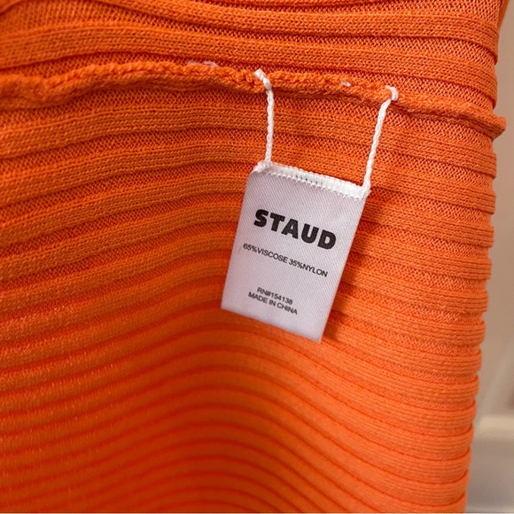STAUD Shoko Ribbed Dress - Picture 5 of 6